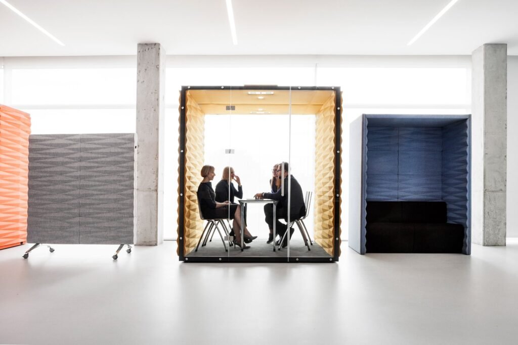 office booth